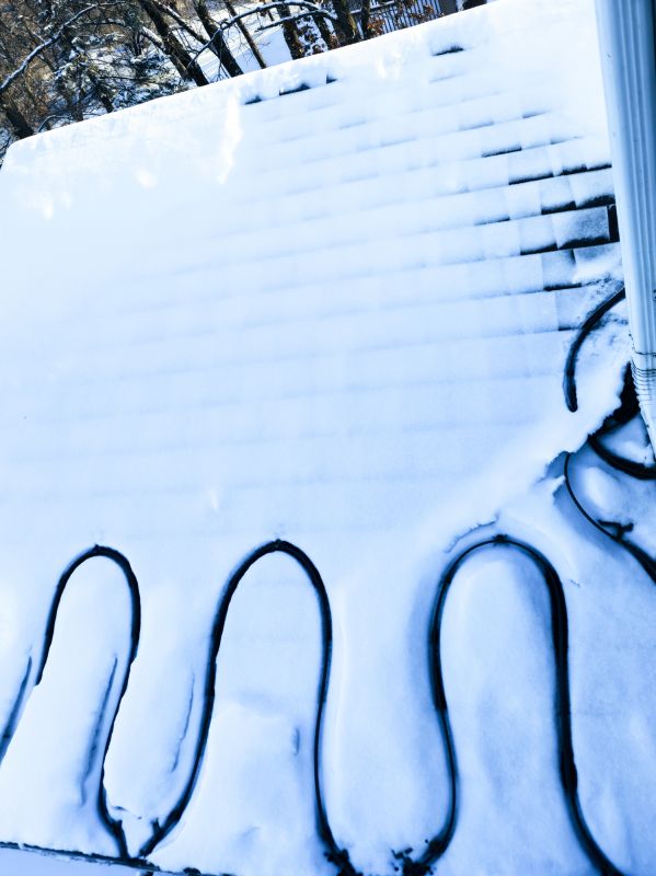 Ice Dam Removal detail