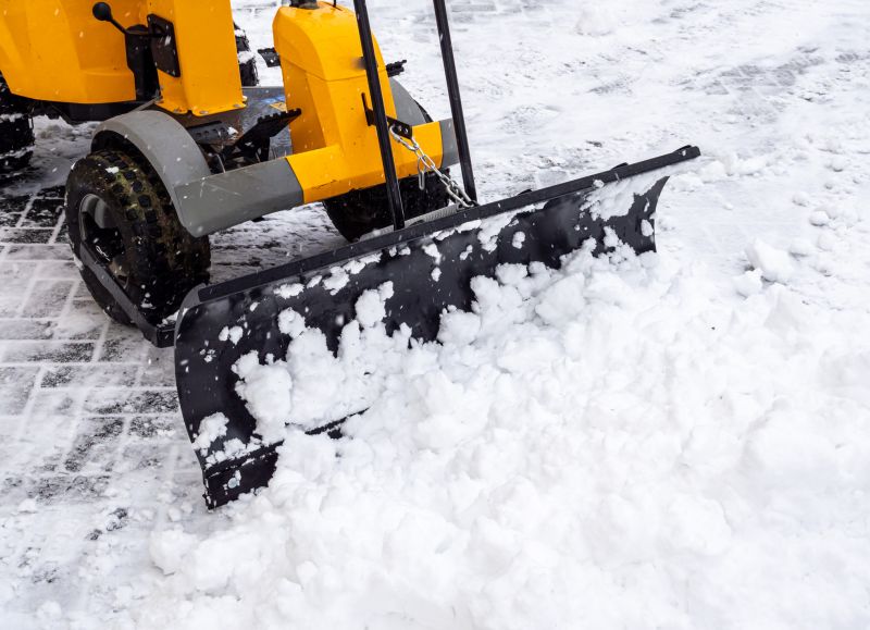 Residential Snow Plowing detail