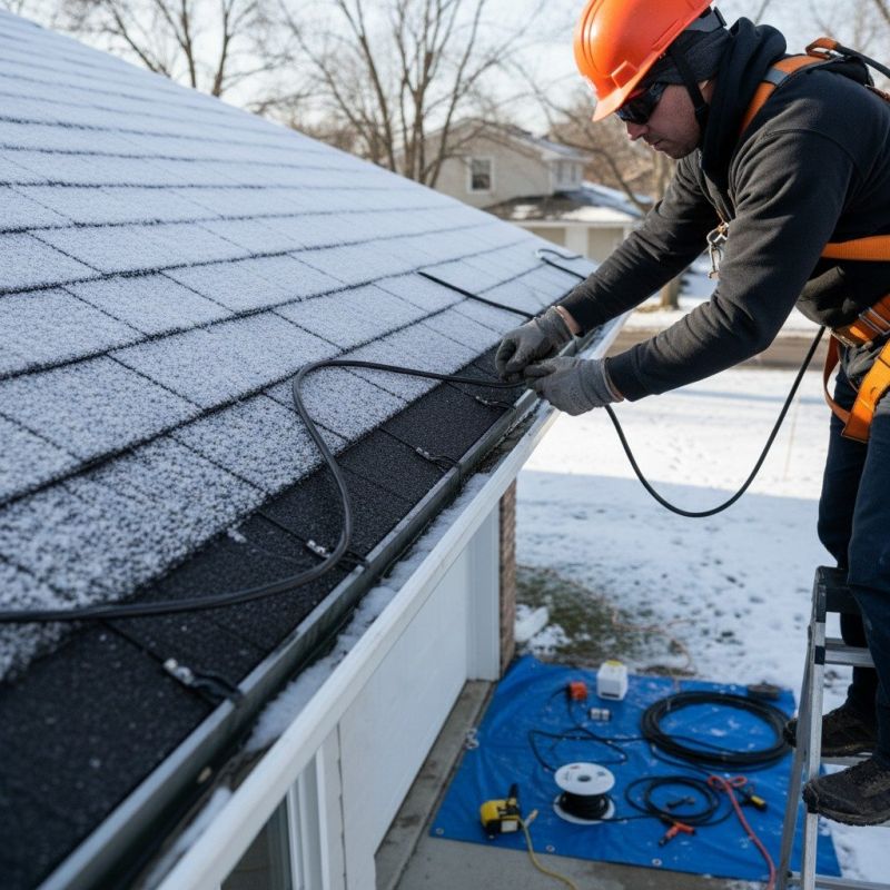 Heat Tape Installation