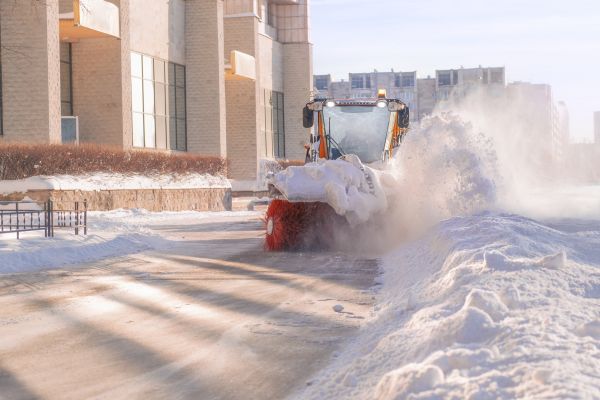 Commercial Snow Plowing