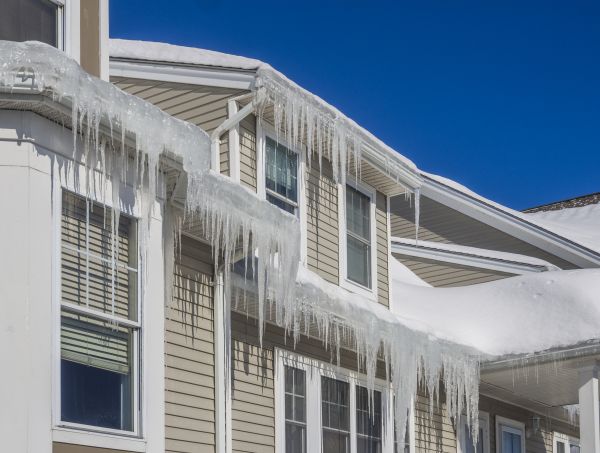 Roof Ice Dam Removal in Allen