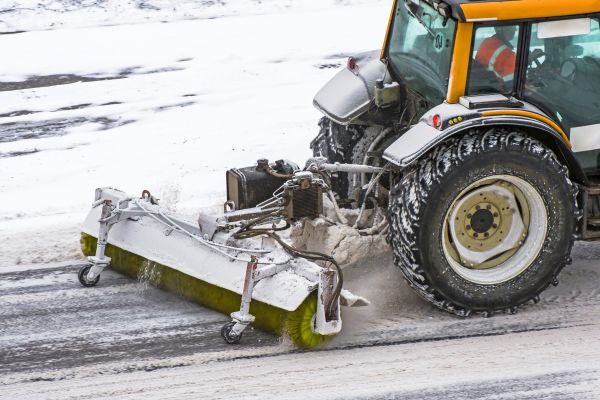 Road Snow Plowing in Allen